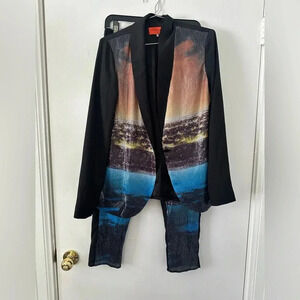 Clover Canyon Set, City Lights Sequin Pants and Jacket.